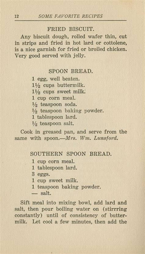5 de nov. . Old recipes from the 1900s